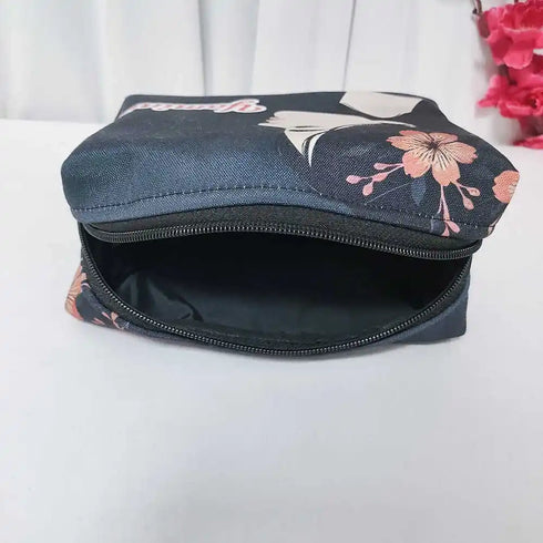 Personalized Floral Printed Women Box Pouch